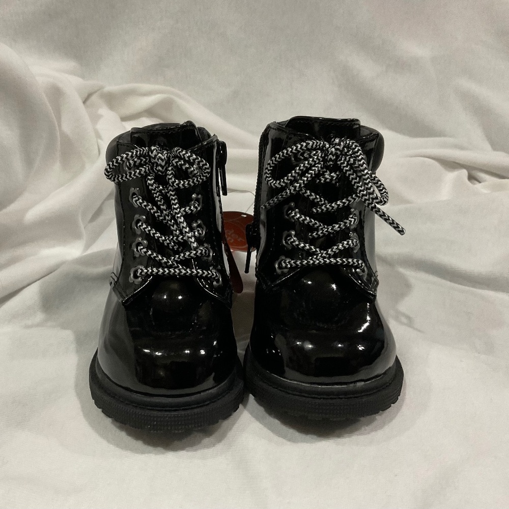 Wonder Nation Baby Girl Combat Boots Size 2,3,4,5,6 NWT.